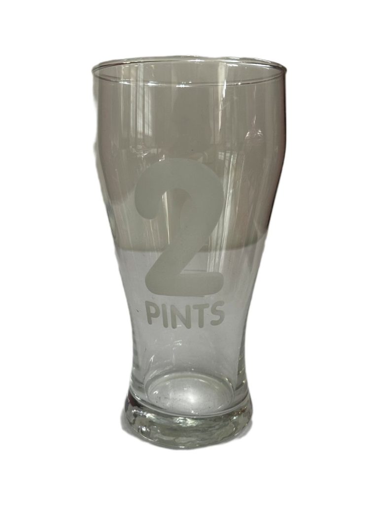 Pinta de cerveza medidor