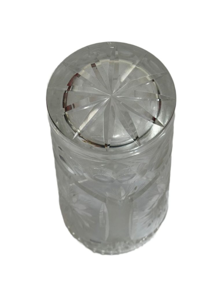 FLORERO TIPO CRISTAL CHECOSLOVACO - Imagen 6