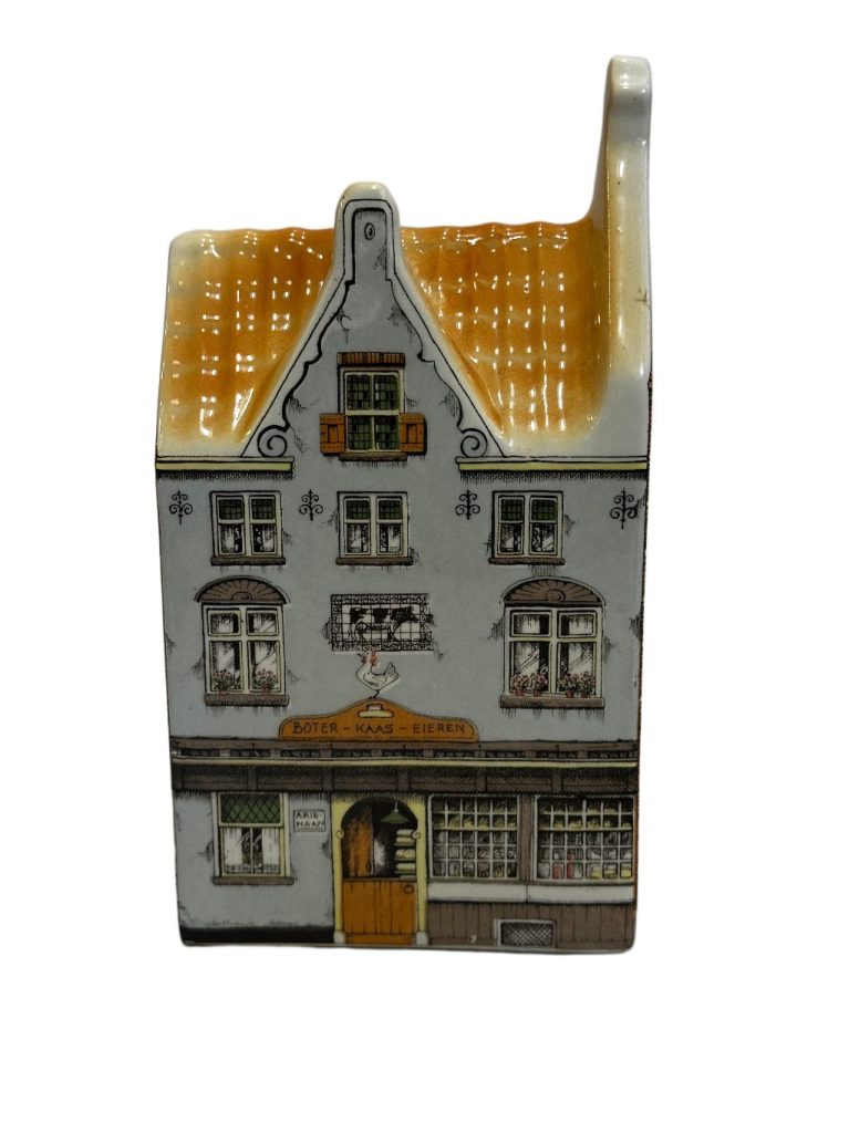MINIATURA CASA/COMERCIO HOLANDESA EN CERÁMICA - Imagen 3