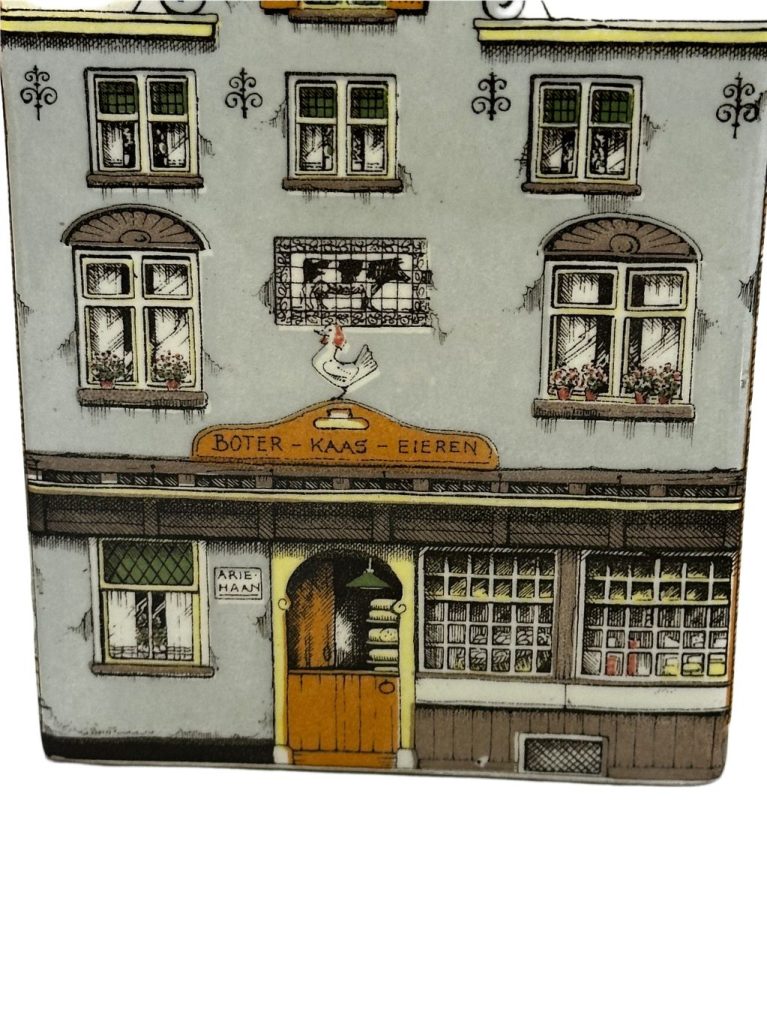 MINIATURA CASA/COMERCIO HOLANDESA EN CERÁMICA - Imagen 4