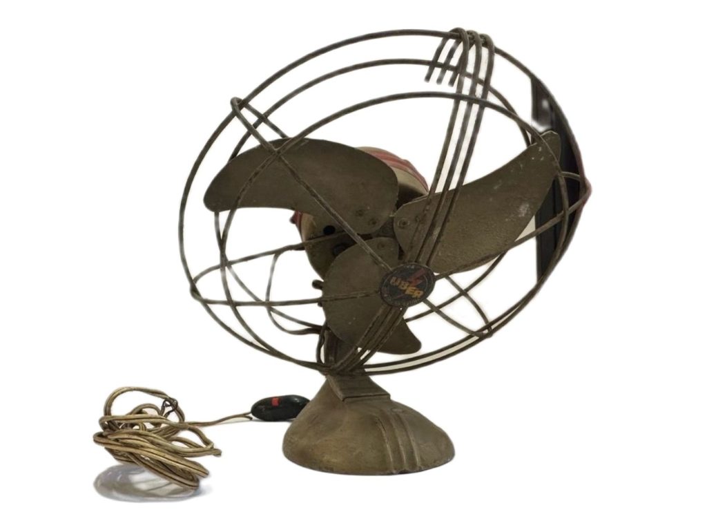 VENTILADOR ANTIGUO DE MESA “UBER” – INDUSTRIA ARGENTINA