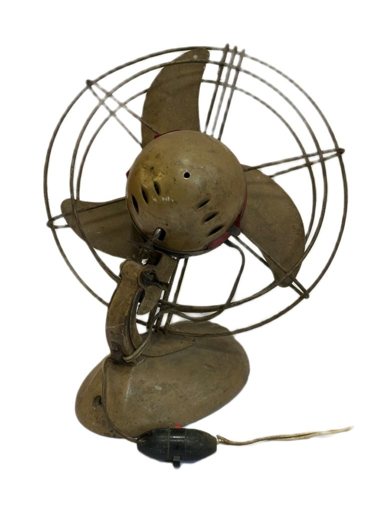 VENTILADOR ANTIGUO DE MESA “UBER” – INDUSTRIA ARGENTINA - Imagen 5