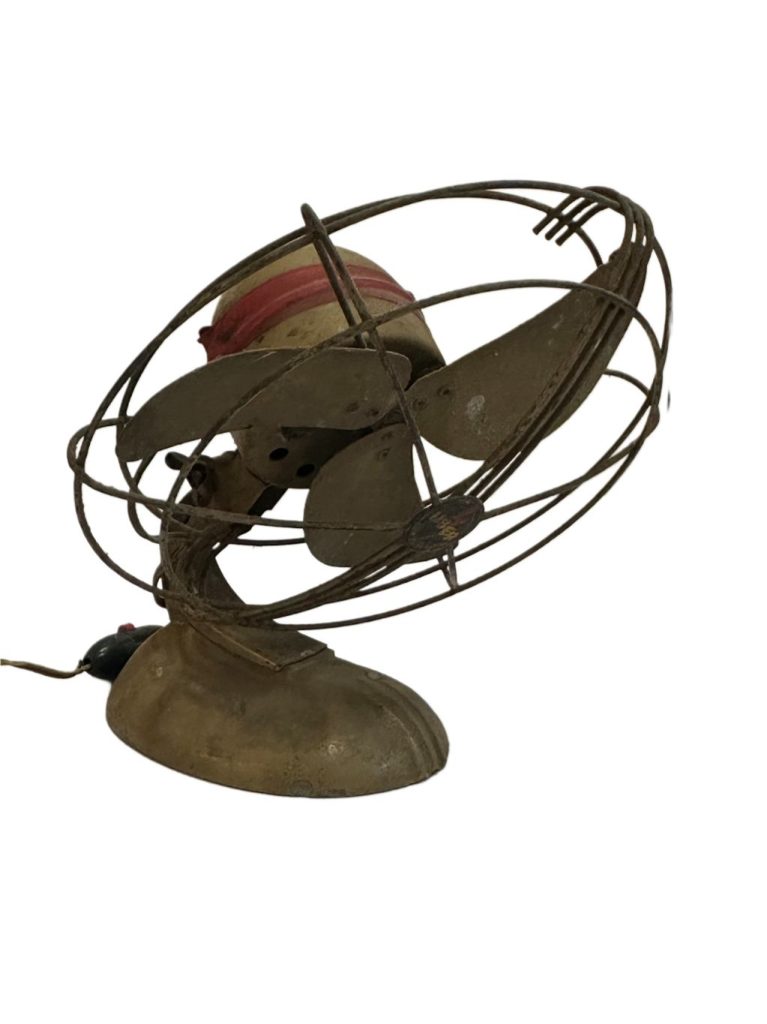 VENTILADOR ANTIGUO DE MESA “UBER” – INDUSTRIA ARGENTINA - Imagen 8