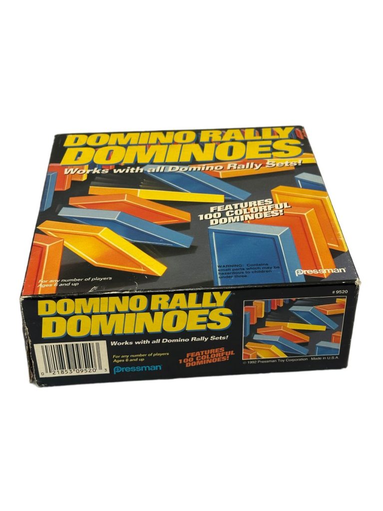 JUEGO RETRO “DOMINO RALLY DOMINOES” – PRESSMAN - Imagen 2