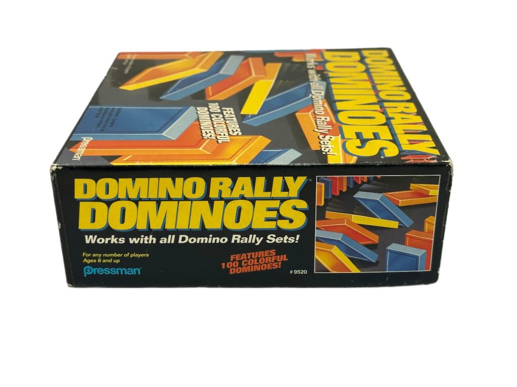 JUEGO RETRO “DOMINO RALLY DOMINOES” – PRESSMAN - Imagen 6