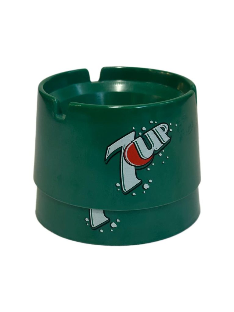Set de 2 ceniceros vintages Seven Up (7UP) - Imagen 5