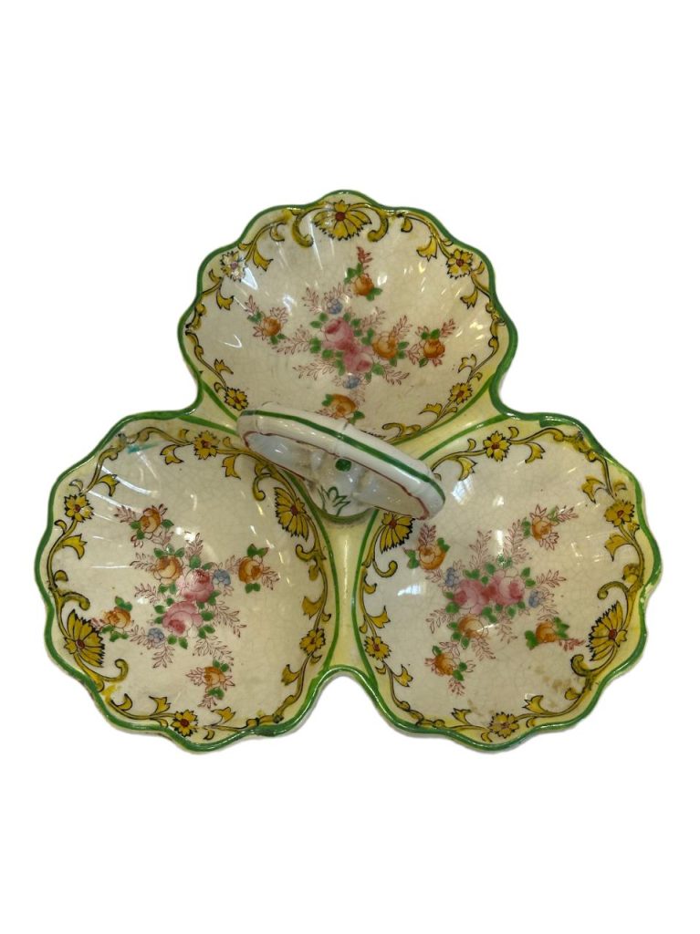 Fuente de porcelana japonesa “Hand Painted Japan” - Imagen 8