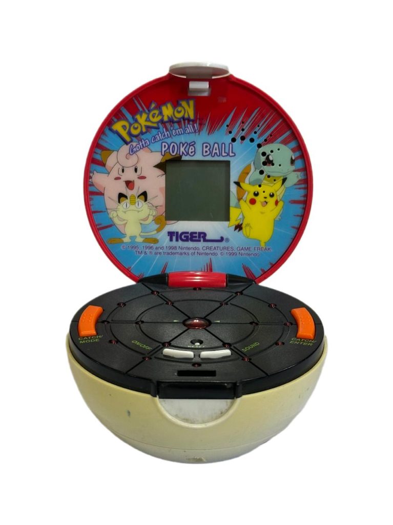 CONSOLA POKÉMON POKÉ BALL – TIGER ELECTRONICS (1998/1999)