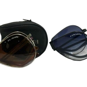 LENTES DE SOL FERRARI SISTEMA PLEGABLE VINTAGE