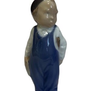 FIGURA DE PORCELANA "NIÑO DESHOLLINADOR" (CHIMNEY SWEEP) – ROYAL COPENHAGEN (DENMARK)