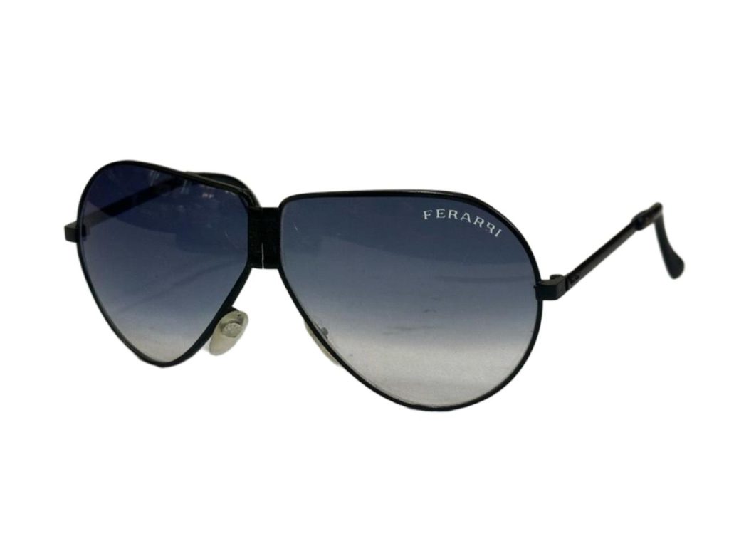 LENTES DE SOL FERRARI SISTEMA PLEGABLE VINTAGE - Imagen 10