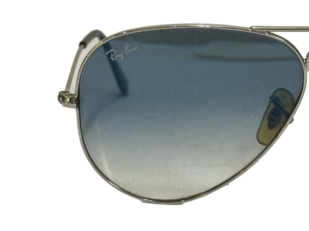 LENTES DE SOL RAY-BAN AVIATOR CON CRISTALES AZUL DEGRADE - Imagen 6