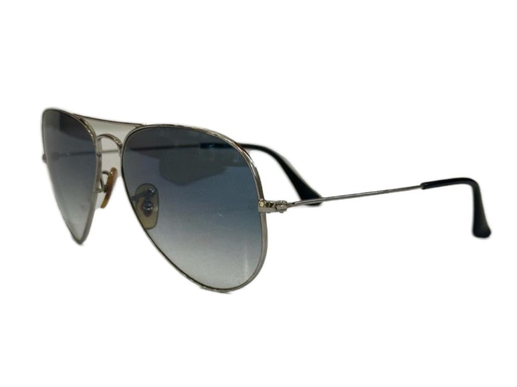 LENTES DE SOL RAY-BAN AVIATOR CON CRISTALES AZUL DEGRADE - Imagen 9