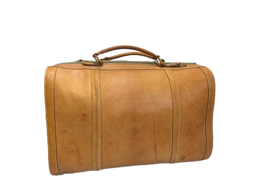 BOLSO DE VIAJE/FALQUERO DE CUERO LEGÍTIMO – INDUSTRIA ARGENTINA - Imagen 8