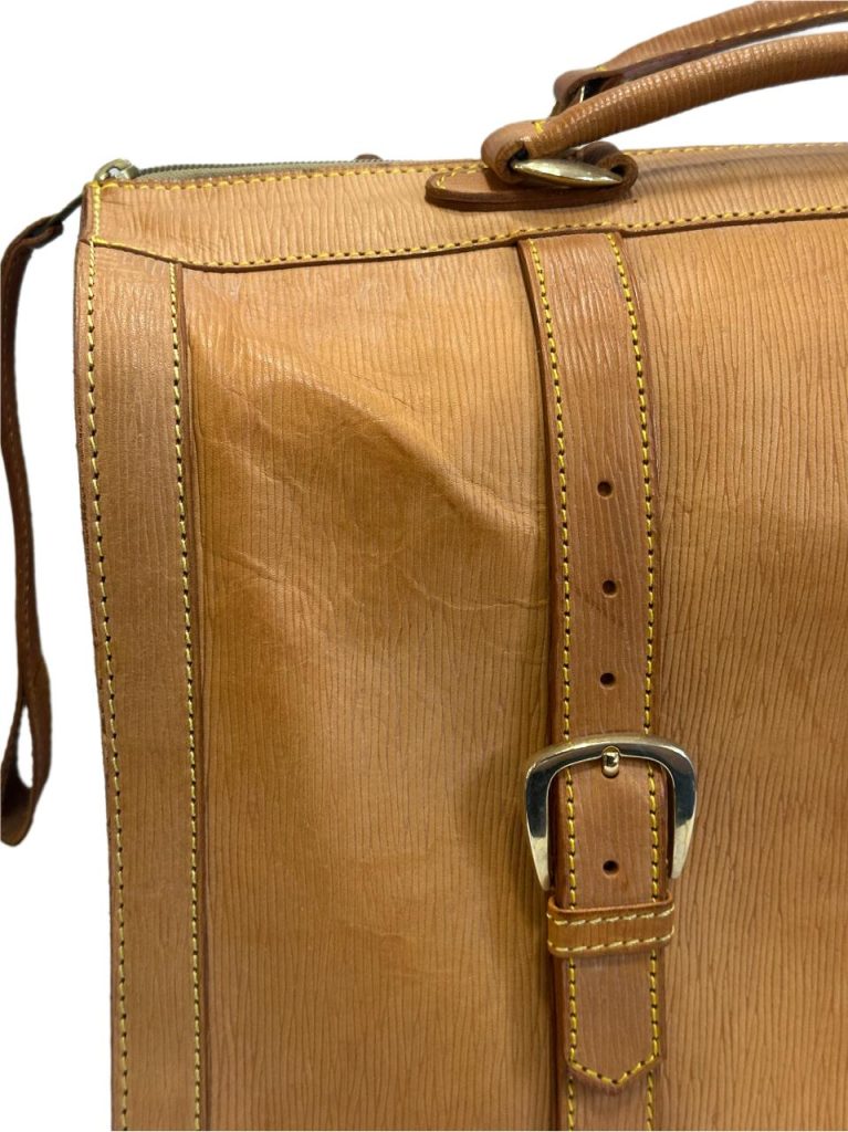 BOLSO DE VIAJE/FALQUERO DE CUERO LEGÍTIMO – INDUSTRIA ARGENTINA - Imagen 12