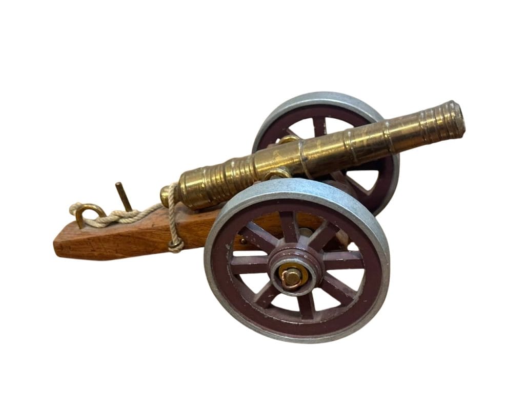 ANTIGUO CAÑÓN DE BRONCE DE COLECCIÓN – HUNTER COLECCIONES