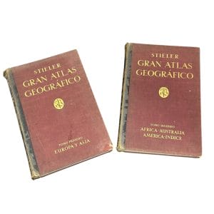 STIELER GRAN ATLAS GEOGRÁFICO (STIELER’S HAND-ATLAS) 1926/1927