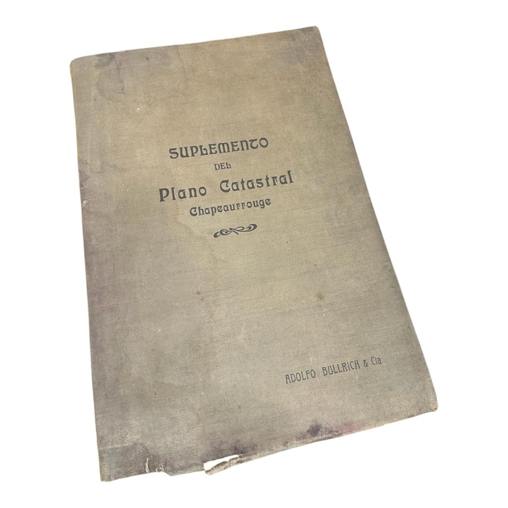 PLANO CATASTRAL CHAPEAURROUGE – RECOPILACIÓN HISTÓRICA DE 18 PLANOS - Imagen 4