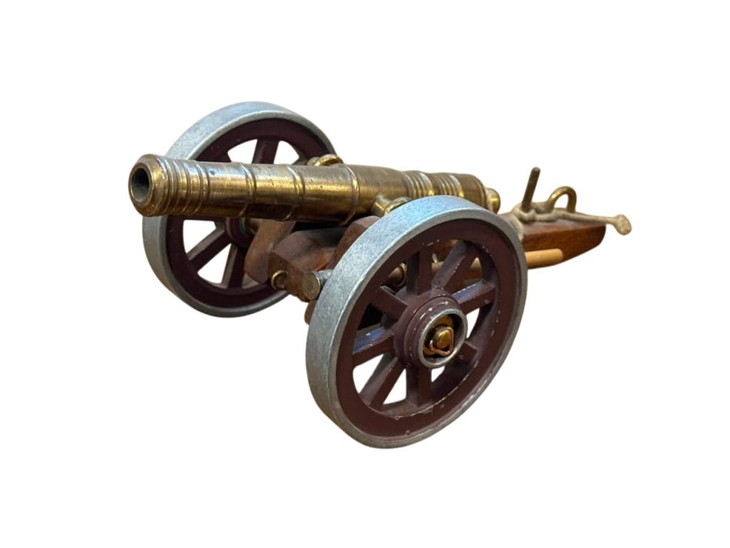 ANTIGUO CAÑÓN DE BRONCE DE COLECCIÓN – HUNTER COLECCIONES - Imagen 2