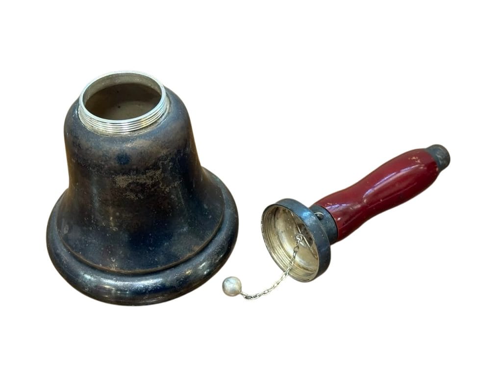 CAMPANA DE MESA RETRO PLATERÍA – INDUSTRIA ARGENTINA - Imagen 2