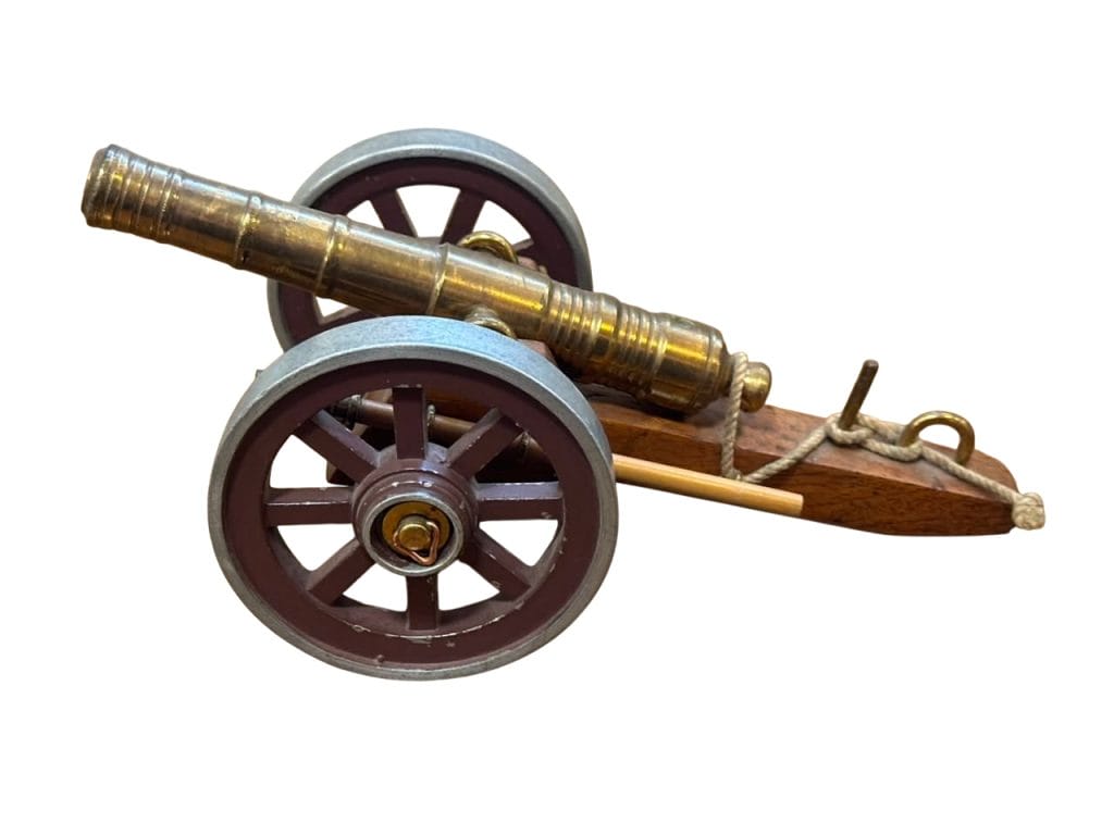 ANTIGUO CAÑÓN DE BRONCE DE COLECCIÓN – HUNTER COLECCIONES - Imagen 3