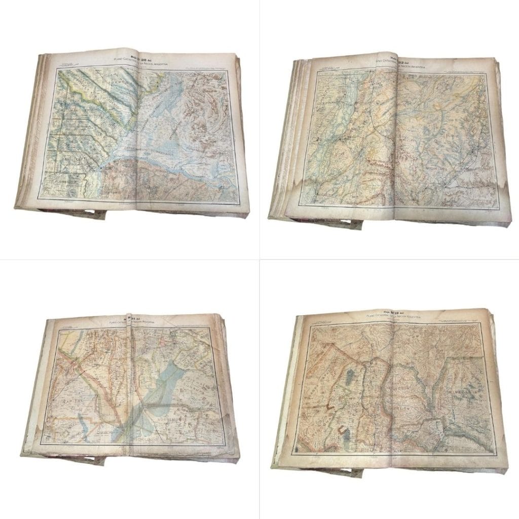 PLANO CATASTRAL CHAPEAURROUGE – RECOPILACIÓN HISTÓRICA DE 18 PLANOS - Imagen 5