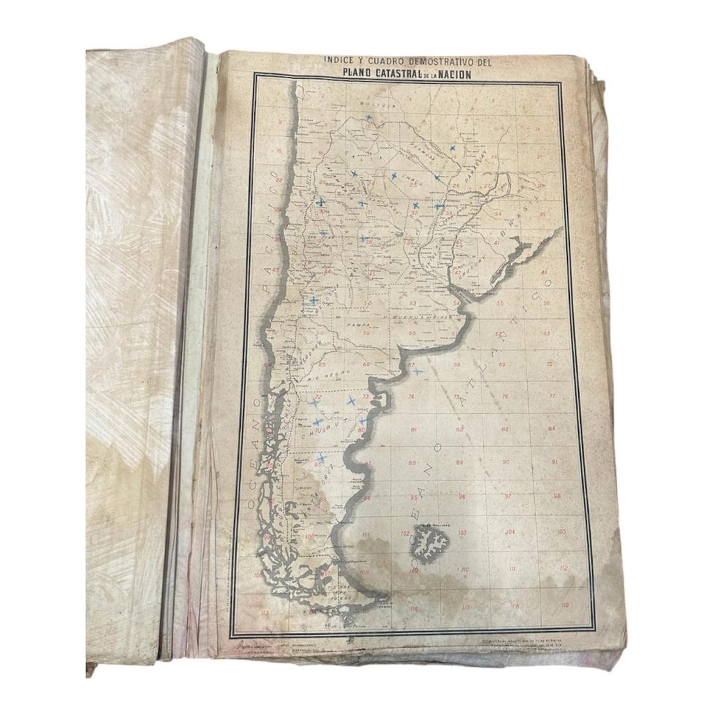 PLANO CATASTRAL CHAPEAURROUGE – RECOPILACIÓN HISTÓRICA DE 18 PLANOS - Imagen 10