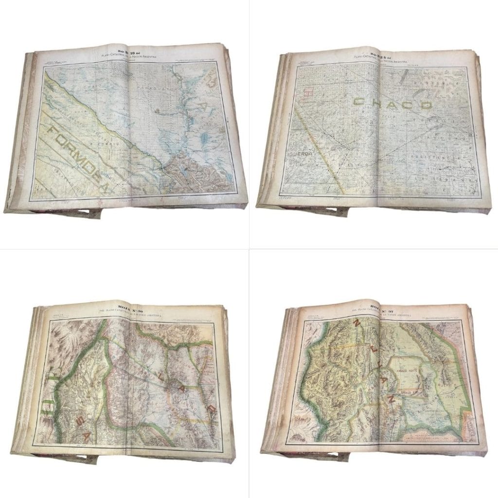 PLANO CATASTRAL CHAPEAURROUGE – RECOPILACIÓN HISTÓRICA DE 18 PLANOS - Imagen 6
