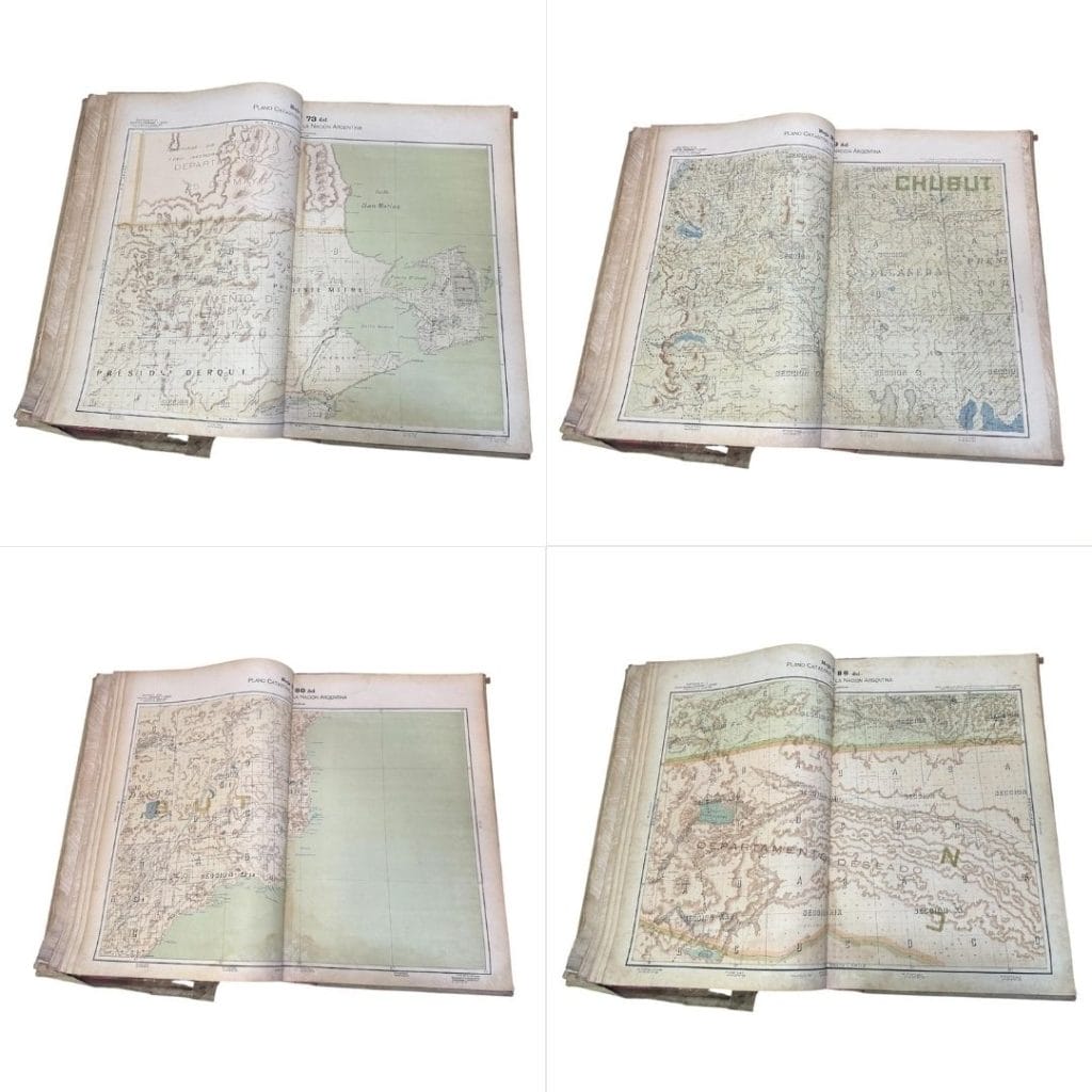 PLANO CATASTRAL CHAPEAURROUGE – RECOPILACIÓN HISTÓRICA DE 18 PLANOS - Imagen 8