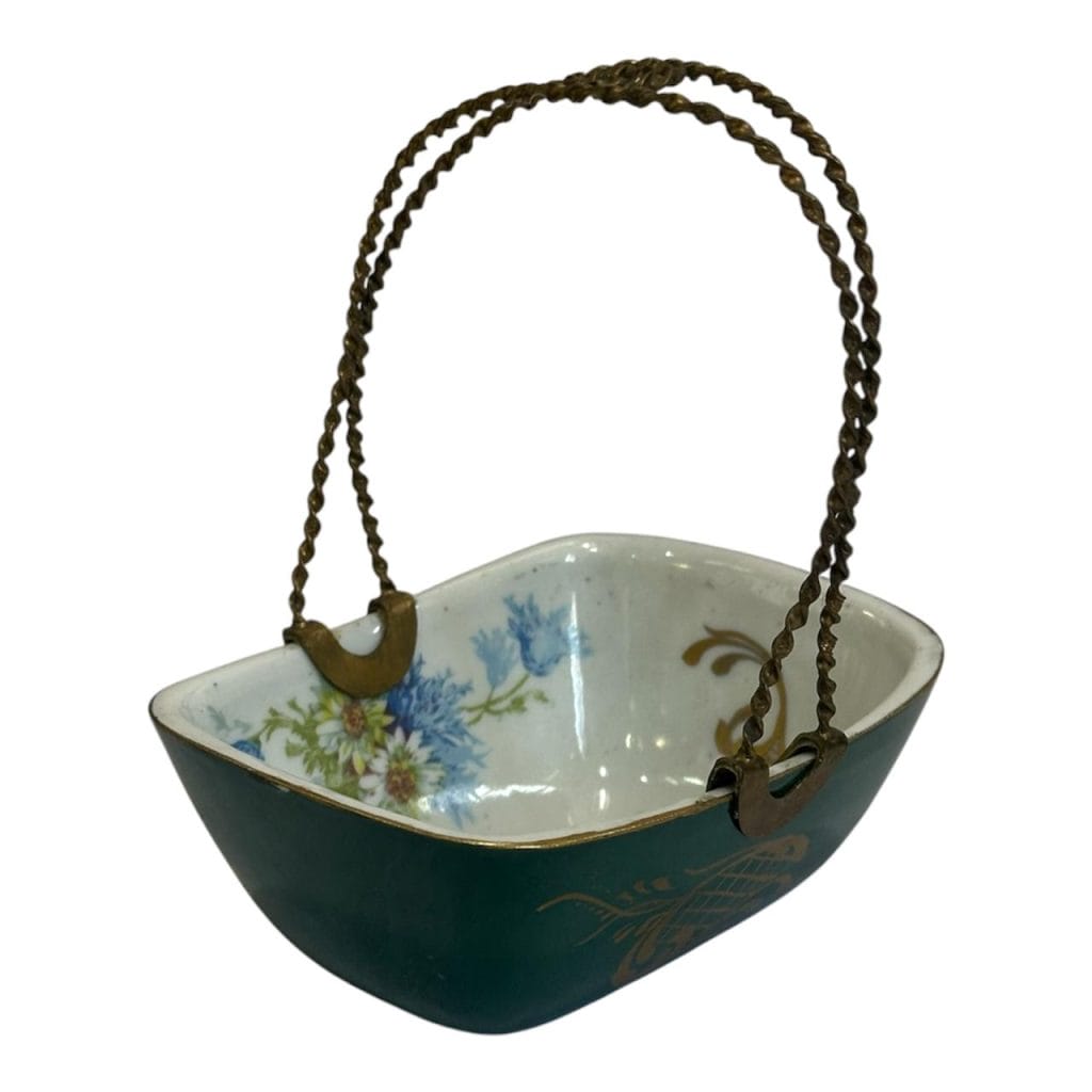 Cuenco pequeño de porcelana con asa metalica - Petit Paris Ind Arg - Imagen 4