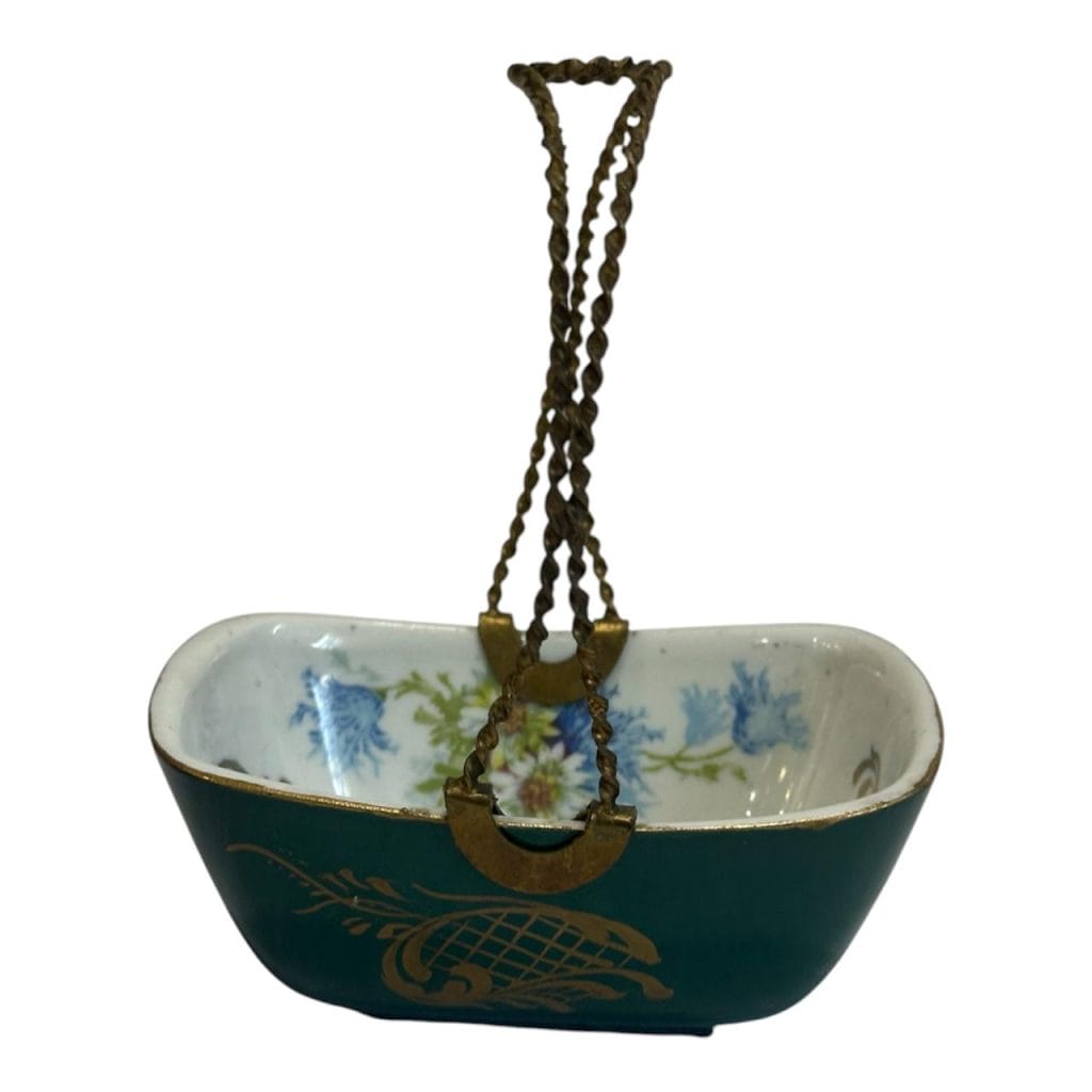 Cuenco pequeño de porcelana con asa metalica - Petit Paris Ind Arg - Imagen 6