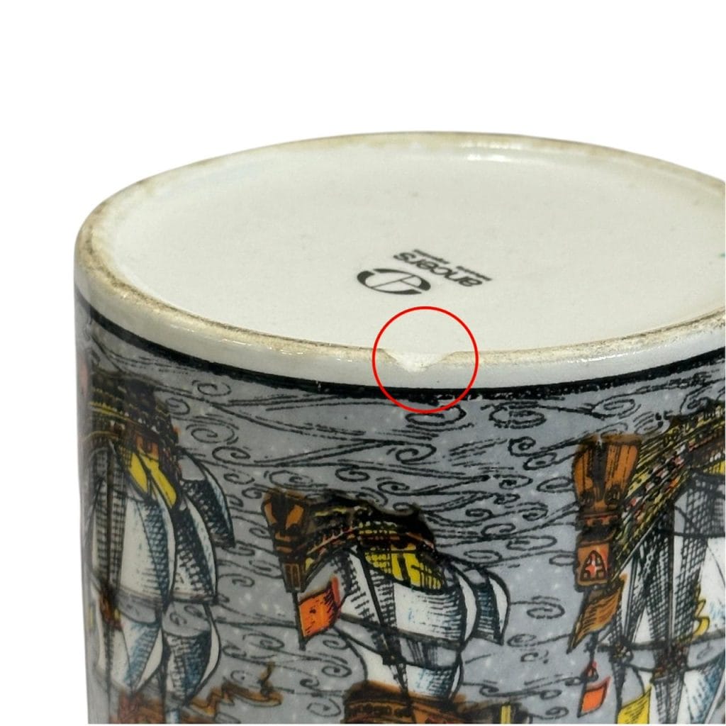 Par de jarras chopp de ceramica vintage Ancers - Imagen 7