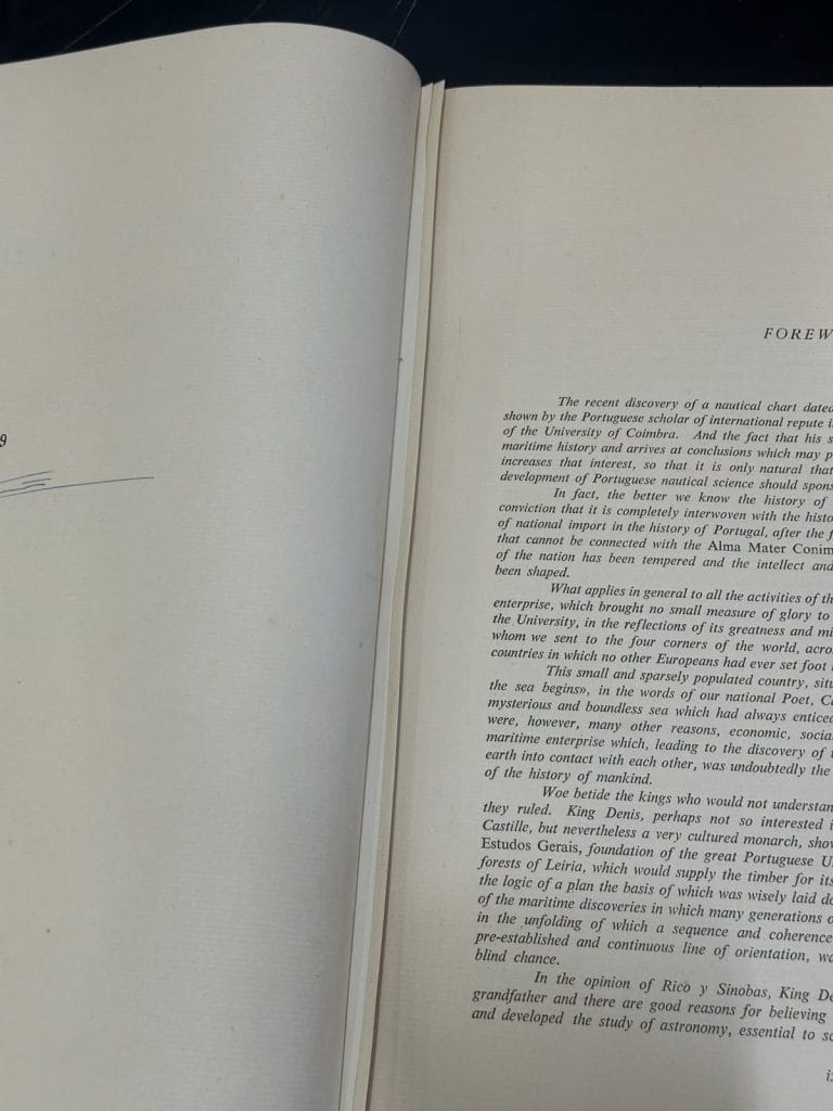 LIBRO ACADÉMICO HISTÓRICO “THE NAUTICAL CHART OF 1424” – ARMANDO CORTESÃO (1954) - Imagen 7