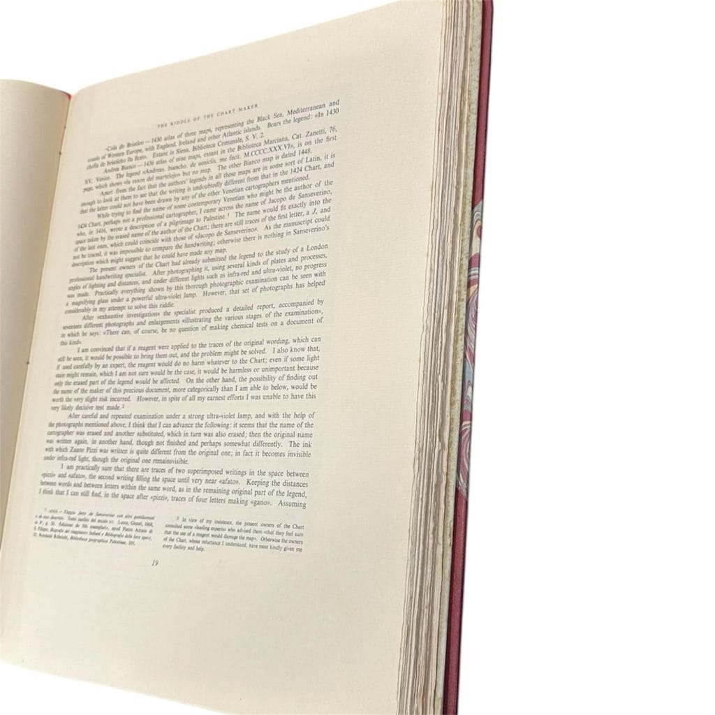 LIBRO ACADÉMICO HISTÓRICO “THE NAUTICAL CHART OF 1424” – ARMANDO CORTESÃO (1954) - Imagen 12