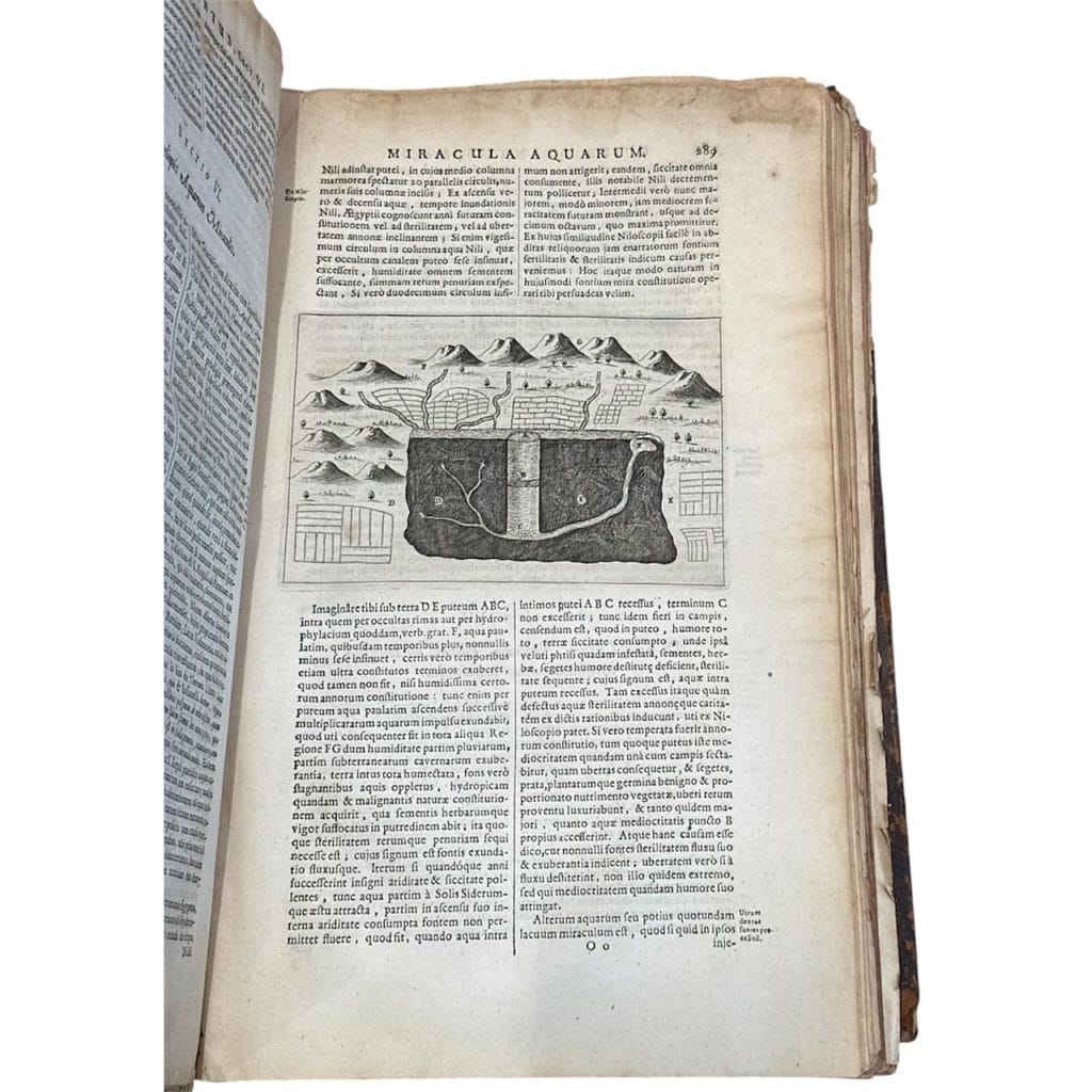 OBRA MAESTRA DEL SIGLO XVII: “MUNDUS SUBTERRANEUS” – ATHANASIUS KIRCHER (1665/1668) - Imagen 9