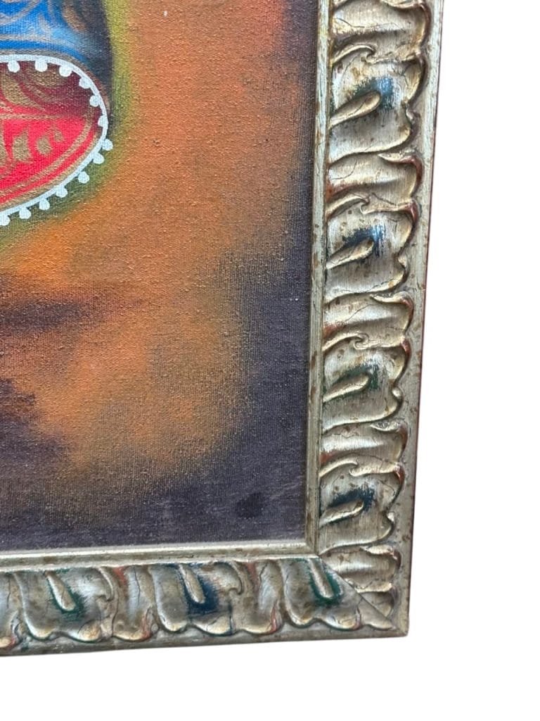 CUADRO PINTURA ARCÁNGEL GABRIEL – ESTILO CUSQUEÑO - Imagen 10