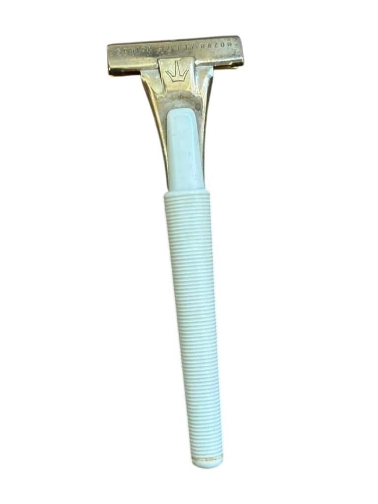 MÁQUINA DE AFEITAR ANTIGUA CON ESTUCHE: “SCHICK SAFETY RAZOR” (USA) - Imagen 4