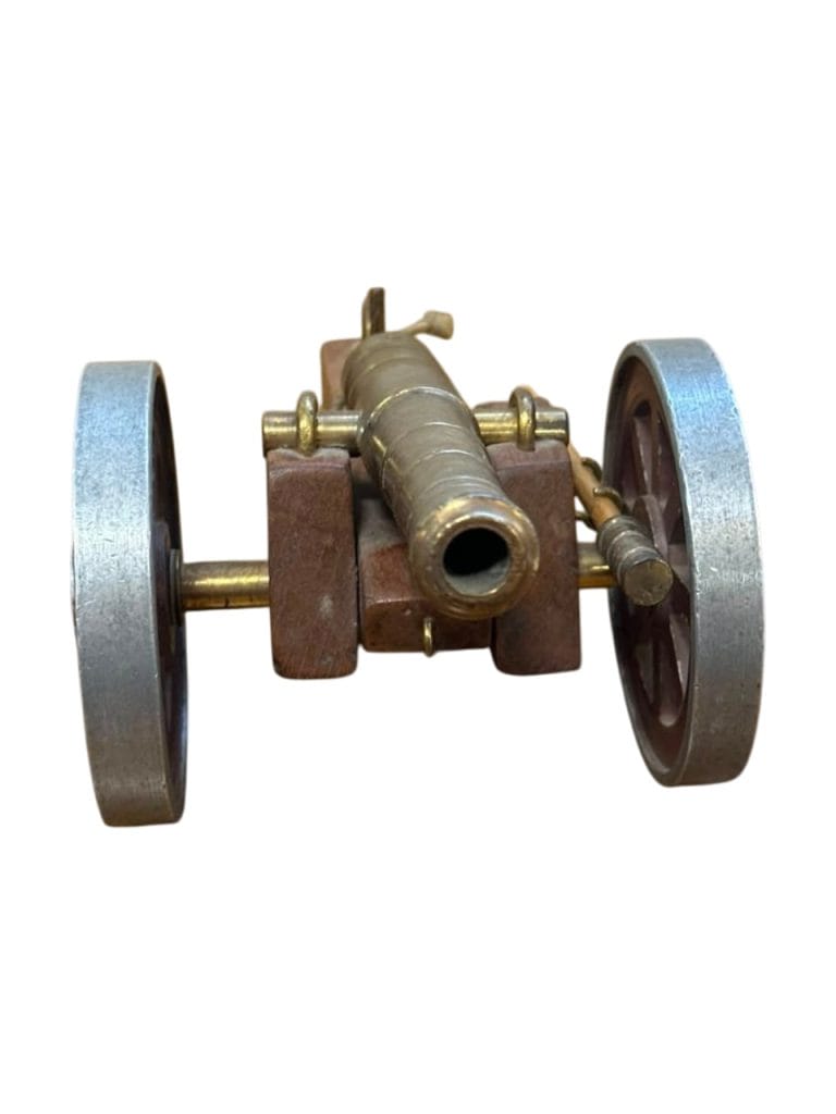 ANTIGUO CAÑÓN DE BRONCE DE COLECCIÓN – HUNTER COLECCIONES - Imagen 4