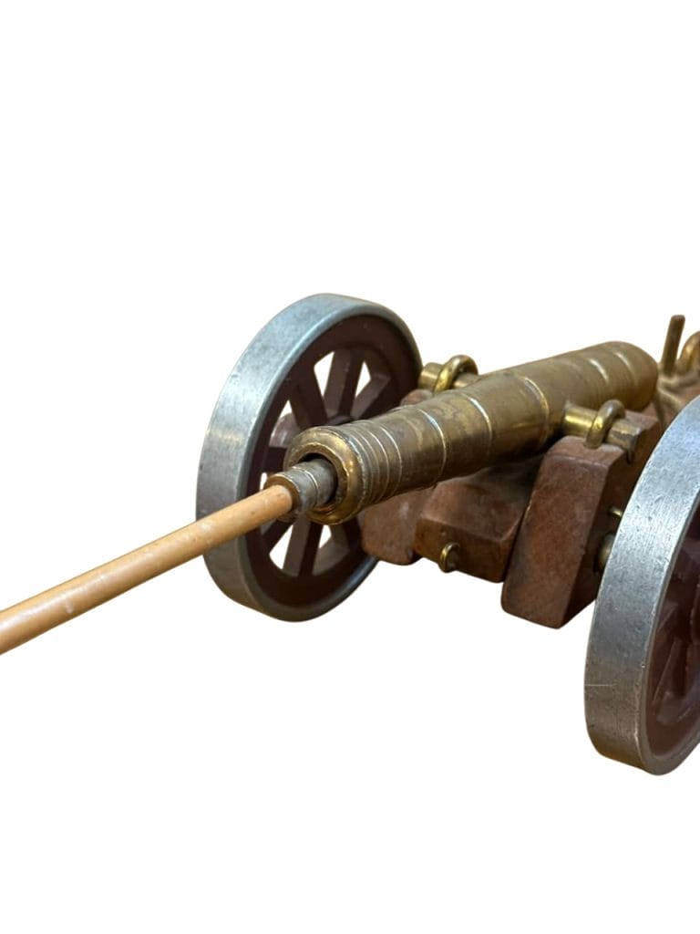 ANTIGUO CAÑÓN DE BRONCE DE COLECCIÓN – HUNTER COLECCIONES - Imagen 8