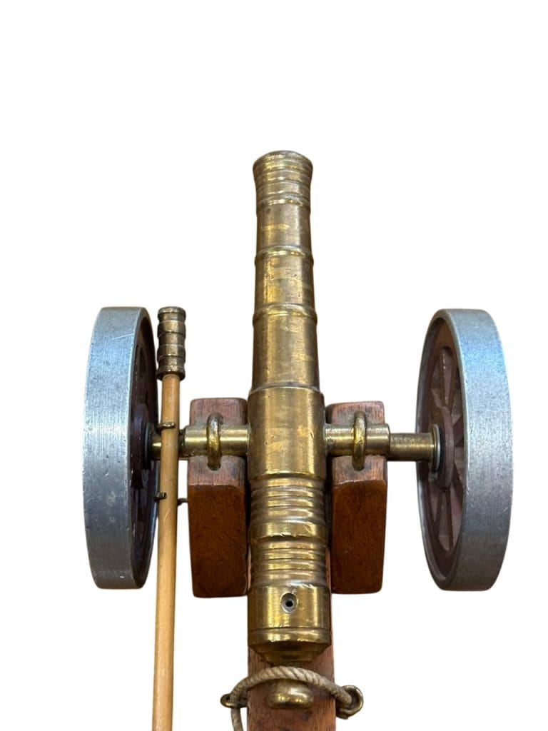 ANTIGUO CAÑÓN DE BRONCE DE COLECCIÓN – HUNTER COLECCIONES - Imagen 10
