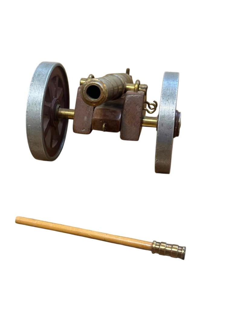 ANTIGUO CAÑÓN DE BRONCE DE COLECCIÓN – HUNTER COLECCIONES - Imagen 11