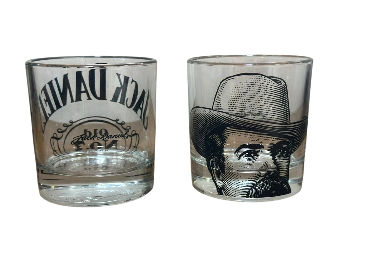 Par de vasos de whisky Jack Daniel´s Old No. 7 Brand