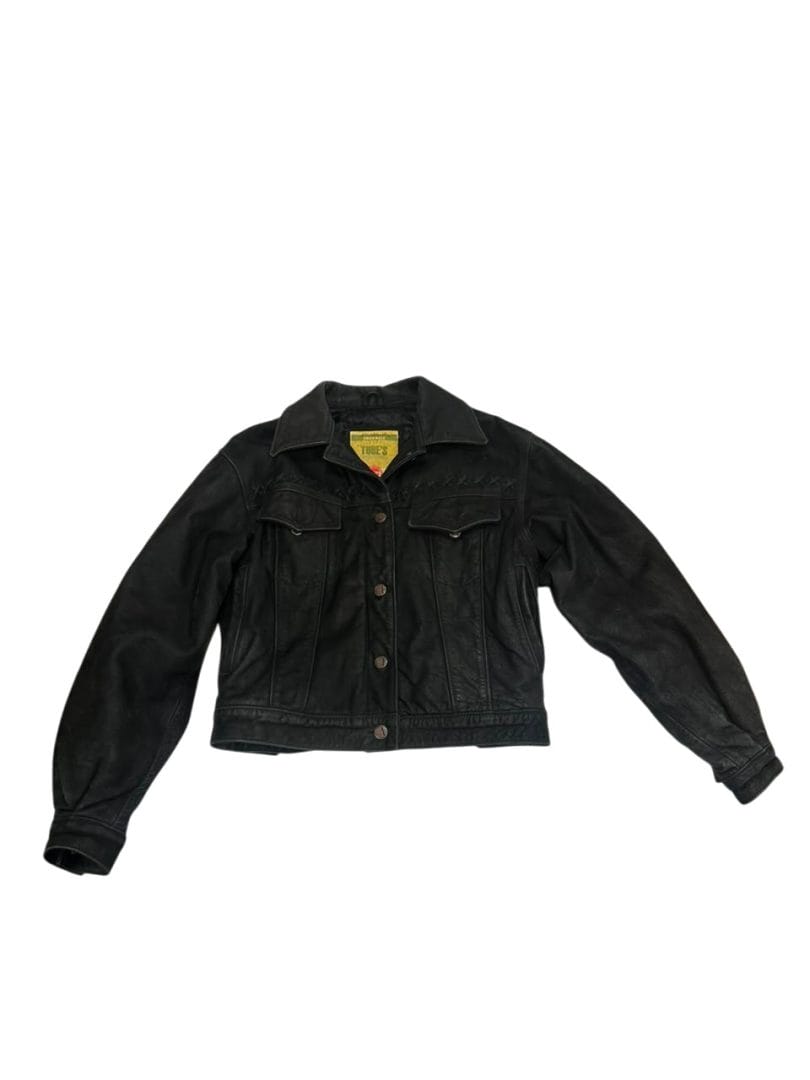 CAMPERA DE CUERO MARCA TUBE’S – TALLE M