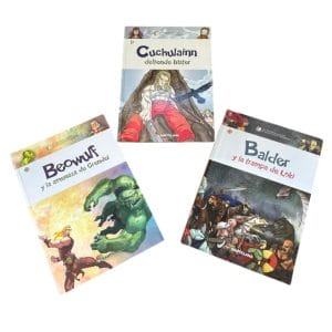 Set de 3 libros de mitología y épica “Mis Primeros Clásicos” - Santillana