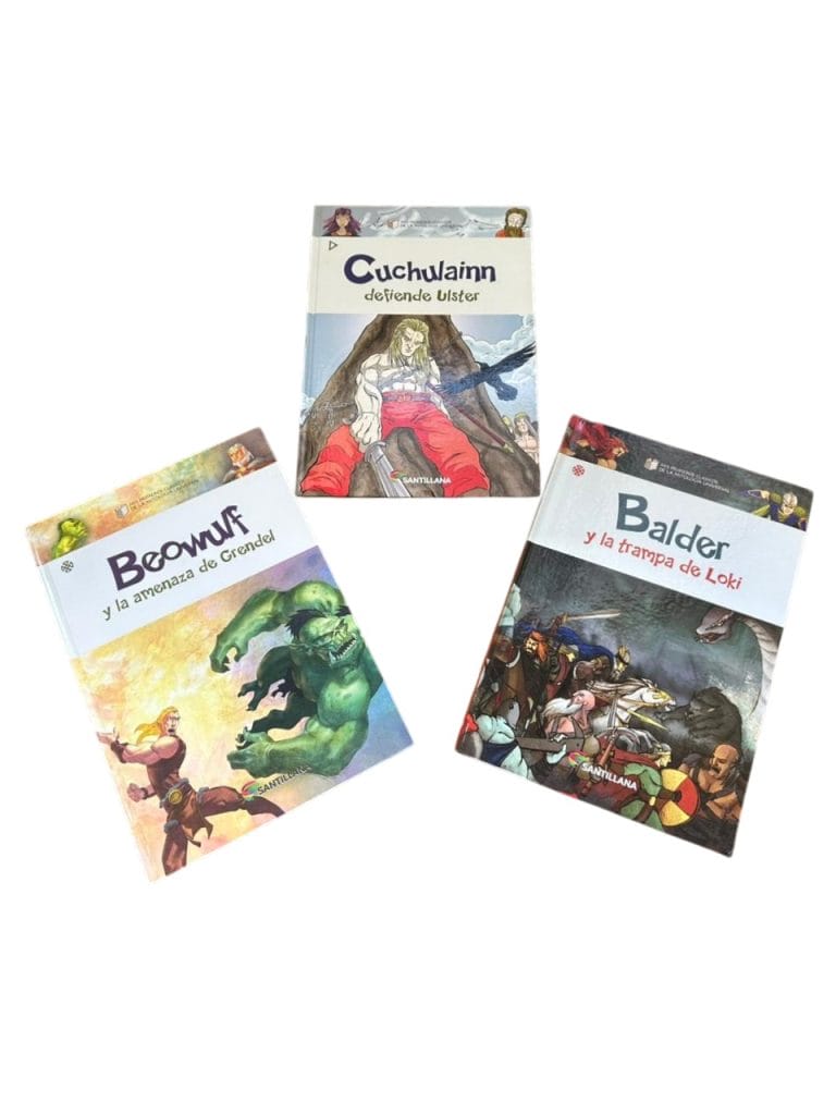 Set de 3 libros de mitología y épica “Mis Primeros Clásicos” - Santillana
