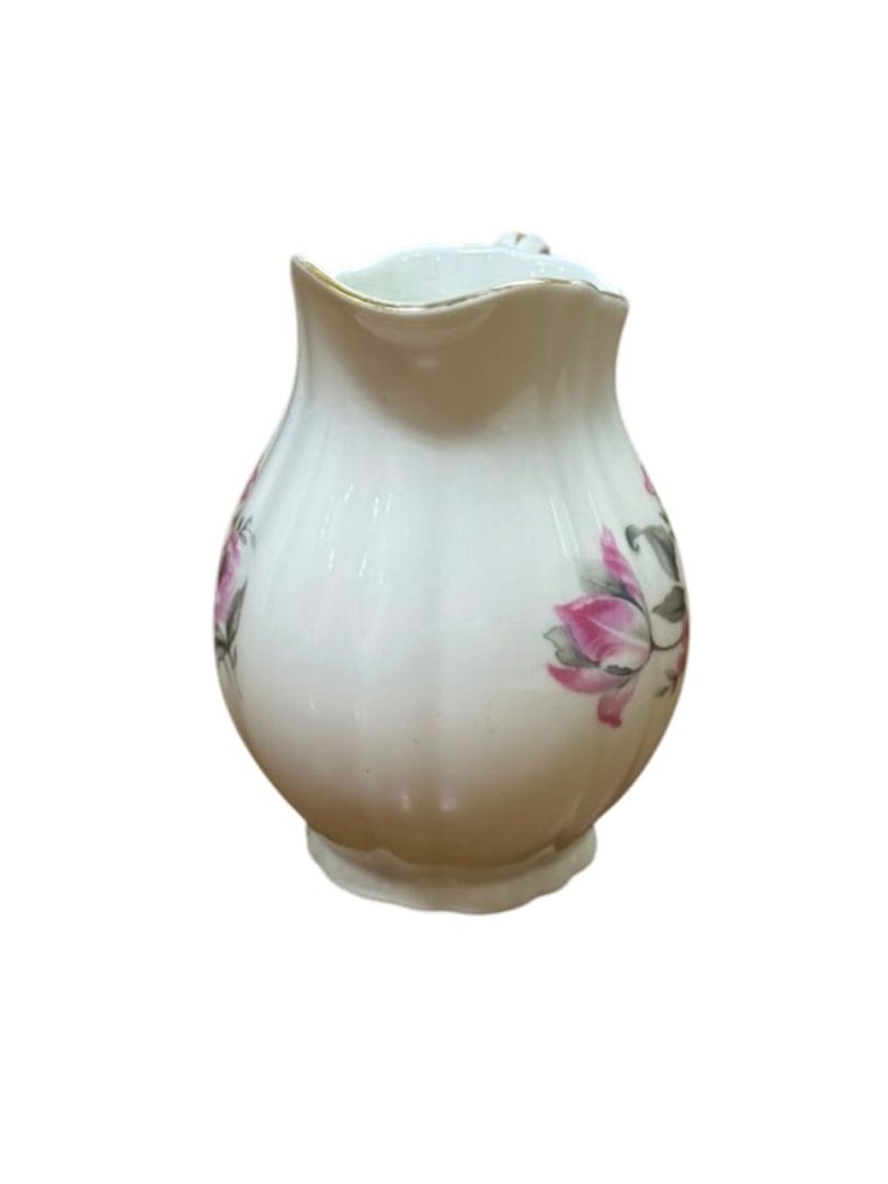 Jarrita / lechera de porcelana Verbano con motivos florales - Imagen 2