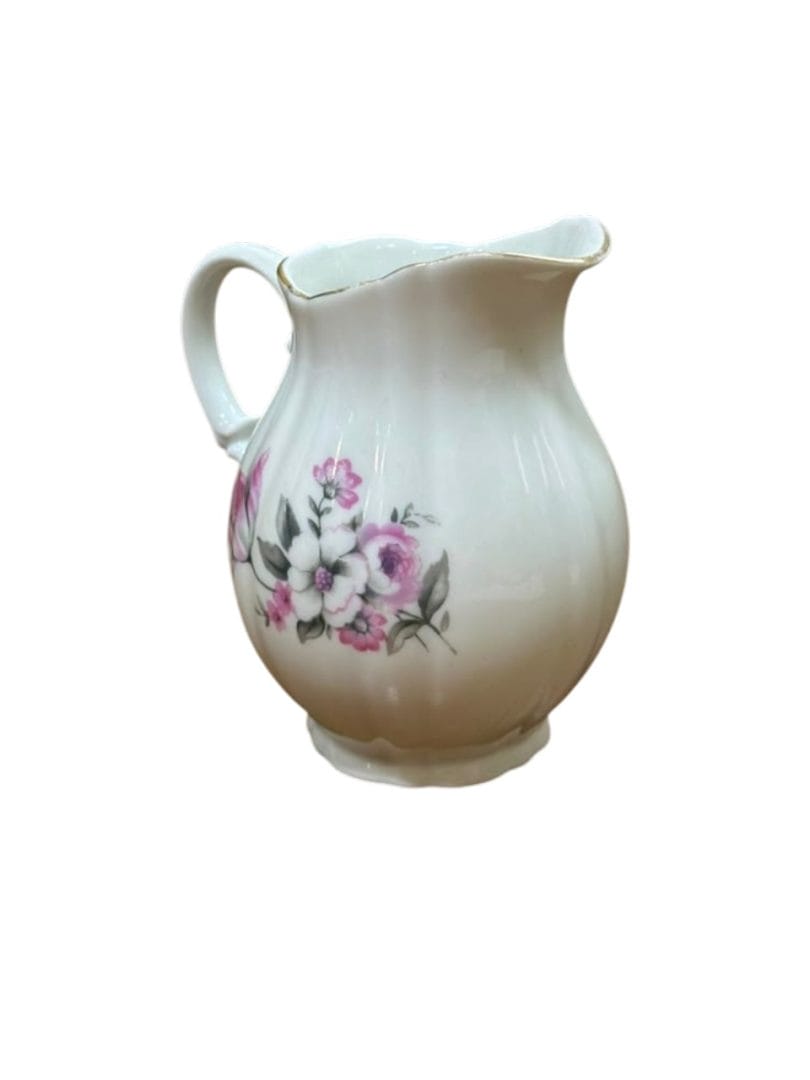 Jarrita / lechera de porcelana Verbano con motivos florales - Imagen 3