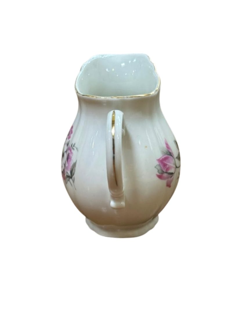 Jarrita / lechera de porcelana Verbano con motivos florales - Imagen 5
