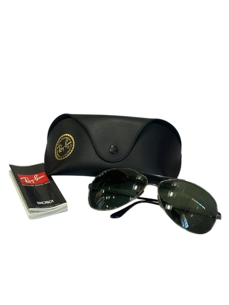 LENTES DE SOL POLARIZADOS RAY-BAN “RB 3293” – ORIGINALES CON ESTUCHE Y MANUAL