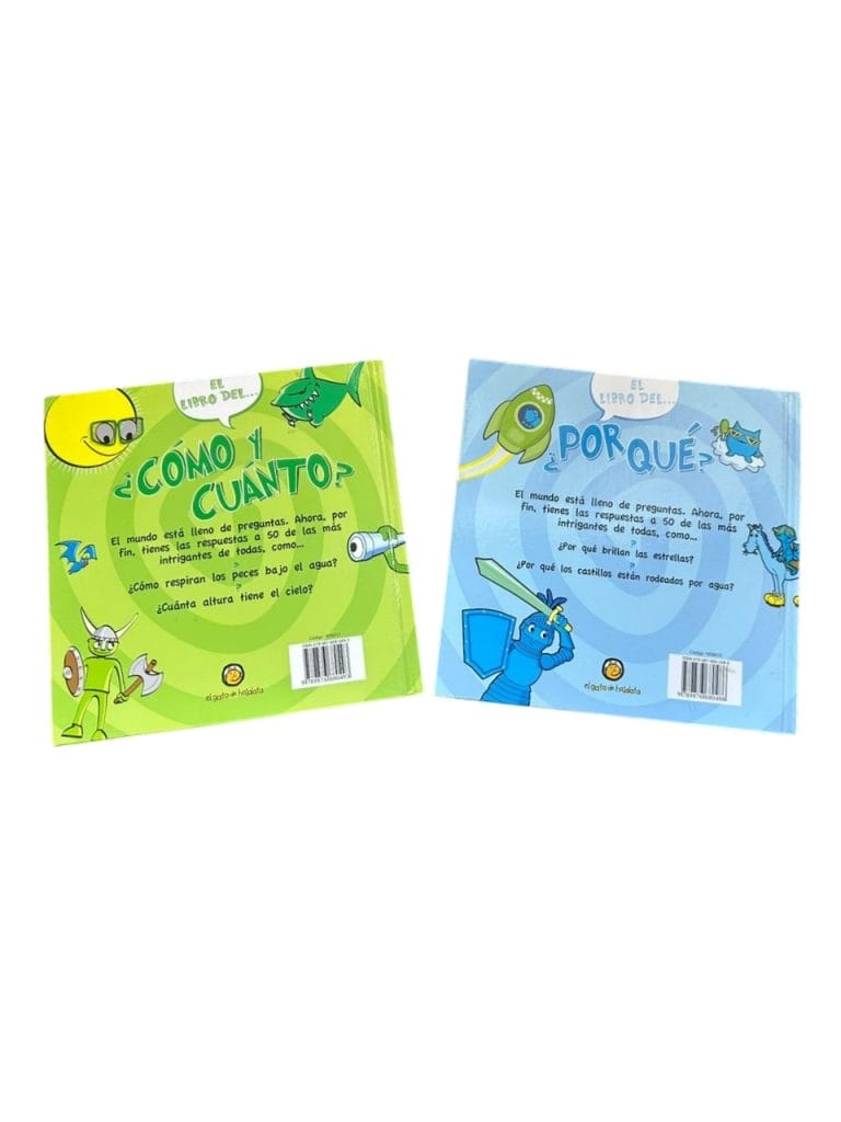Set de 2 libros infantiles “¿Como y Cuanto?” Y “¿Por Que? - El Gato De Hojalata - Imagen 6